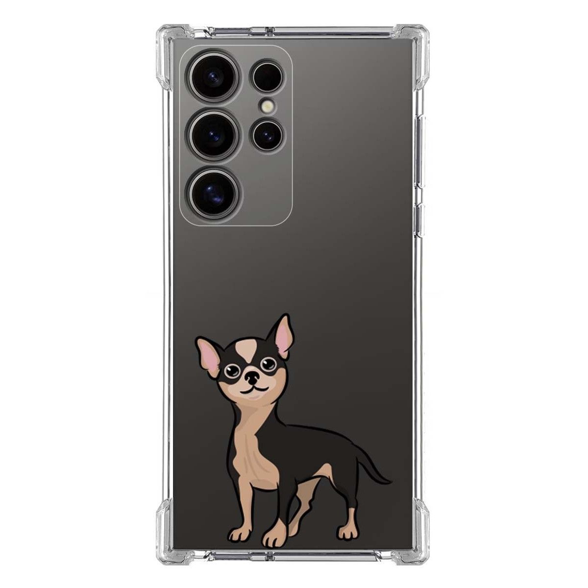 Funda Silicona Antigolpes para Samsung Galaxy S24 Ultra 5G diseño Perros 05 Dibujos
