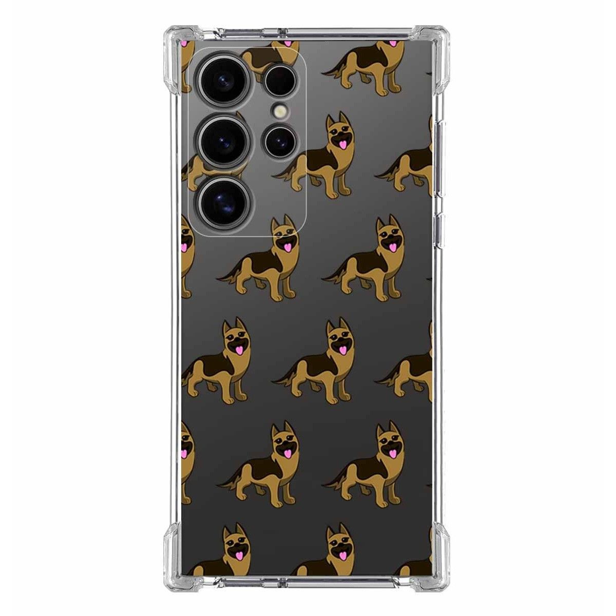 Funda Silicona Antigolpes para Samsung Galaxy S24 Ultra 5G diseño Perros 09 Dibujos