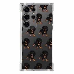 Funda Silicona Antigolpes para Samsung Galaxy S24 Ultra 5G diseño Perros 10 Dibujos