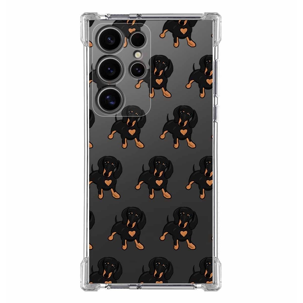Funda Silicona Antigolpes para Samsung Galaxy S24 Ultra 5G diseño Perros 10 Dibujos