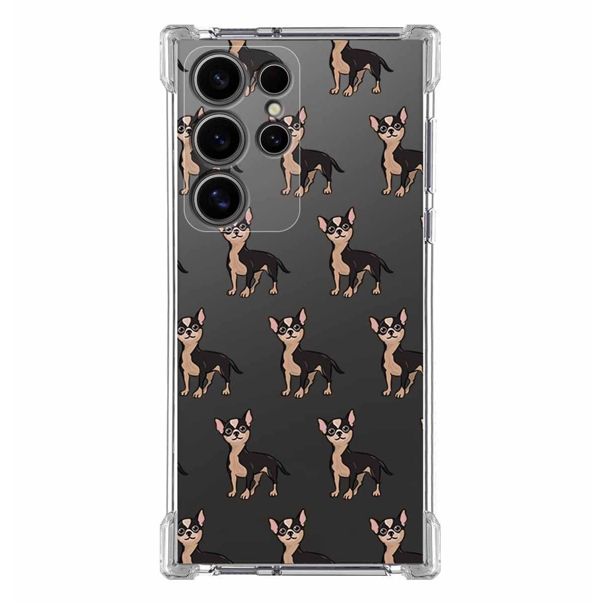 Funda Silicona Antigolpes para Samsung Galaxy S24 Ultra 5G diseño Perros 11 Dibujos
