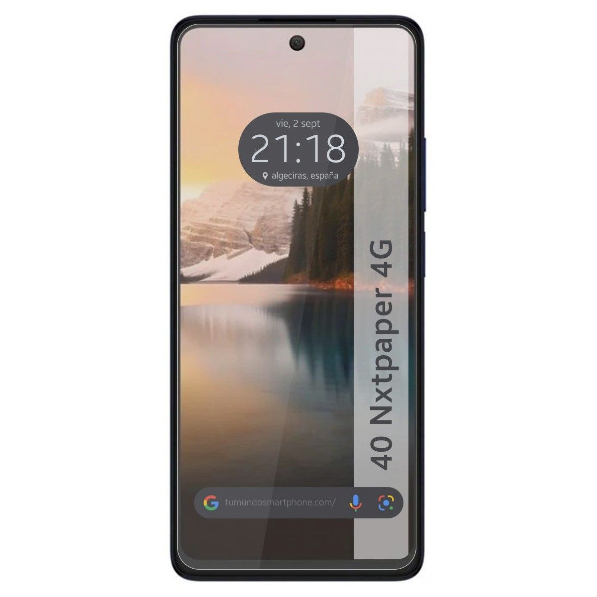 Protector Pantalla Hidrogel Mate Antihuellas para TCL 40 NXTPAPER