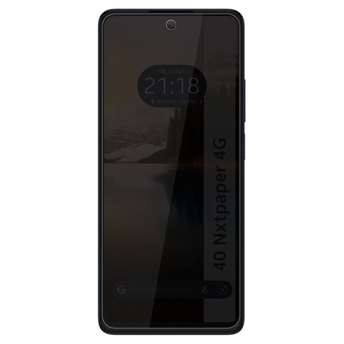 Protector Pantalla Hidrogel Privacidad Antiespías para TCL 40 NXTPAPER