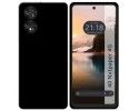 Funda Silicona Gel TPU Negra para TCL 40 NXTPAPER