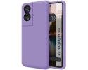 Funda Silicona Líquida Ultra Suave para TCL 40 NXTPAPER color Morada