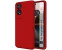 Funda Silicona Líquida Ultra Suave para TCL 40 NXTPAPER color Roja