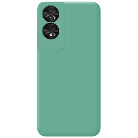 Funda Silicona Líquida Ultra Suave para TCL 40 NXTPAPER color Verde