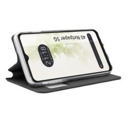 Funda Libro Soporte con Ventana para TCL 40 NXTPAPER 5G color Negra 2