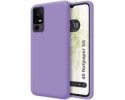 Funda Silicona Líquida Ultra Suave para TCL 40 NXTPAPER 5G color Morada