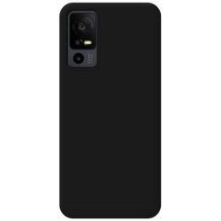 Funda Silicona Líquida Ultra Suave para TCL 40 NXTPAPER 5G color Negra 2