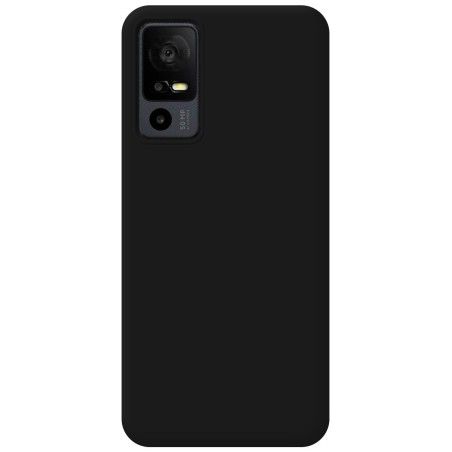 Funda Silicona Líquida Ultra Suave para TCL 40 NXTPAPER 5G color Negra