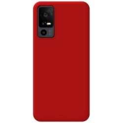 Funda Silicona Líquida Ultra Suave para TCL 40 NXTPAPER 5G color Roja 2