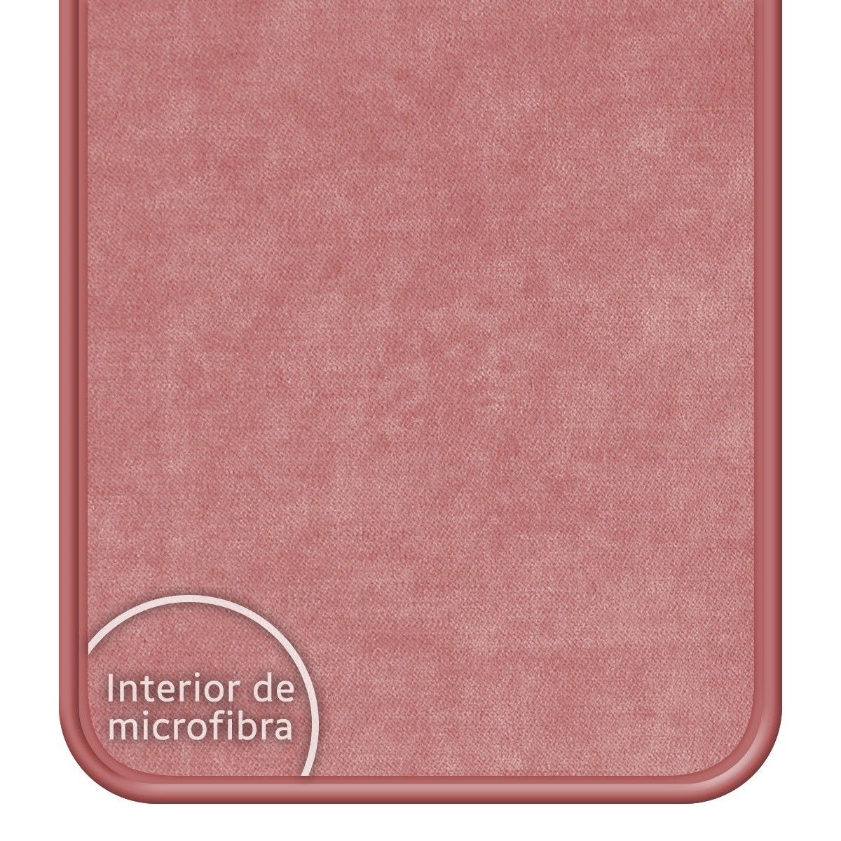 Funda Silicona Líquida Ultra Suave para TCL 40 NXTPAPER 5G color Rosa