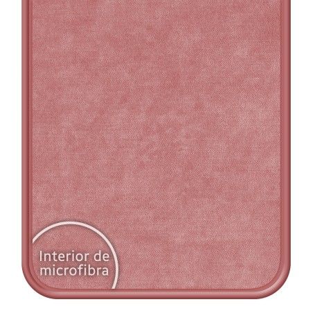 Funda Silicona Líquida Ultra Suave para TCL 40 NXTPAPER 5G color Rosa