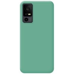 Funda Silicona Líquida Ultra Suave para TCL 40 NXTPAPER 5G color Verde 2