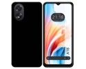 Funda Silicona Gel TPU Negra para Oppo A18