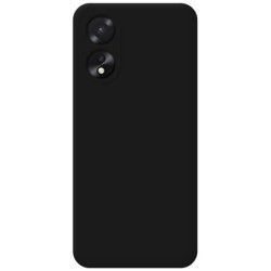 Funda Silicona Líquida Ultra Suave para Oppo A18 Color Negra 2