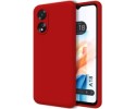 Funda Silicona Líquida Ultra Suave para Oppo A18 Color Roja