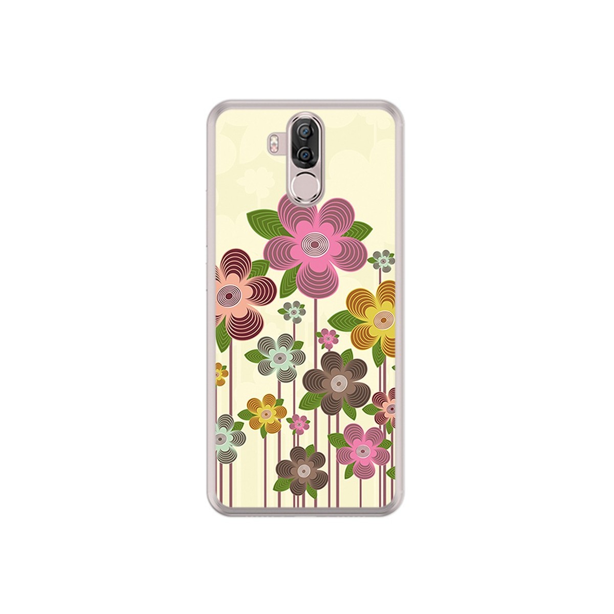 Funda Gel Tpu para Ulefone Power 3 / 3S Diseño Primavera En Flor Dibujos