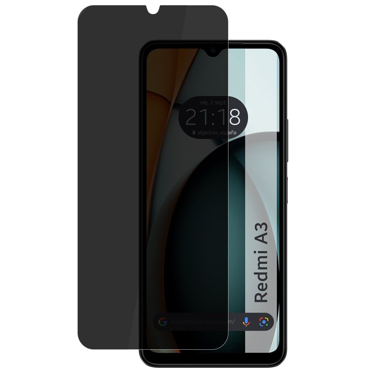 Protector Pantalla Hidrogel Privacidad Antiespías para Xiaomi Redmi A3