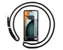 Funda Colgante Transparente para Xiaomi Redmi A3 con Cordon Negro