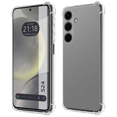 Funda Silicona Antigolpes Transparente para Samsung Galaxy S24 5G