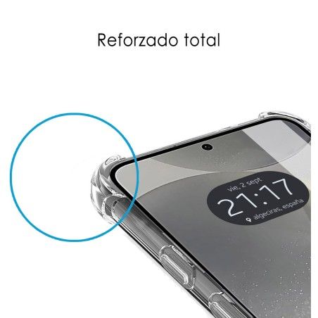 Funda Silicona Antigolpes Transparente para Samsung Galaxy S24 5G