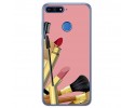 Funda Gel Tpu para Huawei Honor 7A / Y6 2018 Diseño Brochas Dibujos