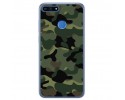 Funda Gel Tpu para Huawei Honor 7A / Y6 2018 Diseño Camuflaje Dibujos