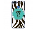 Funda Gel Tpu para Huawei Honor 7A / Y6 2018 Diseño Cebra Dibujos