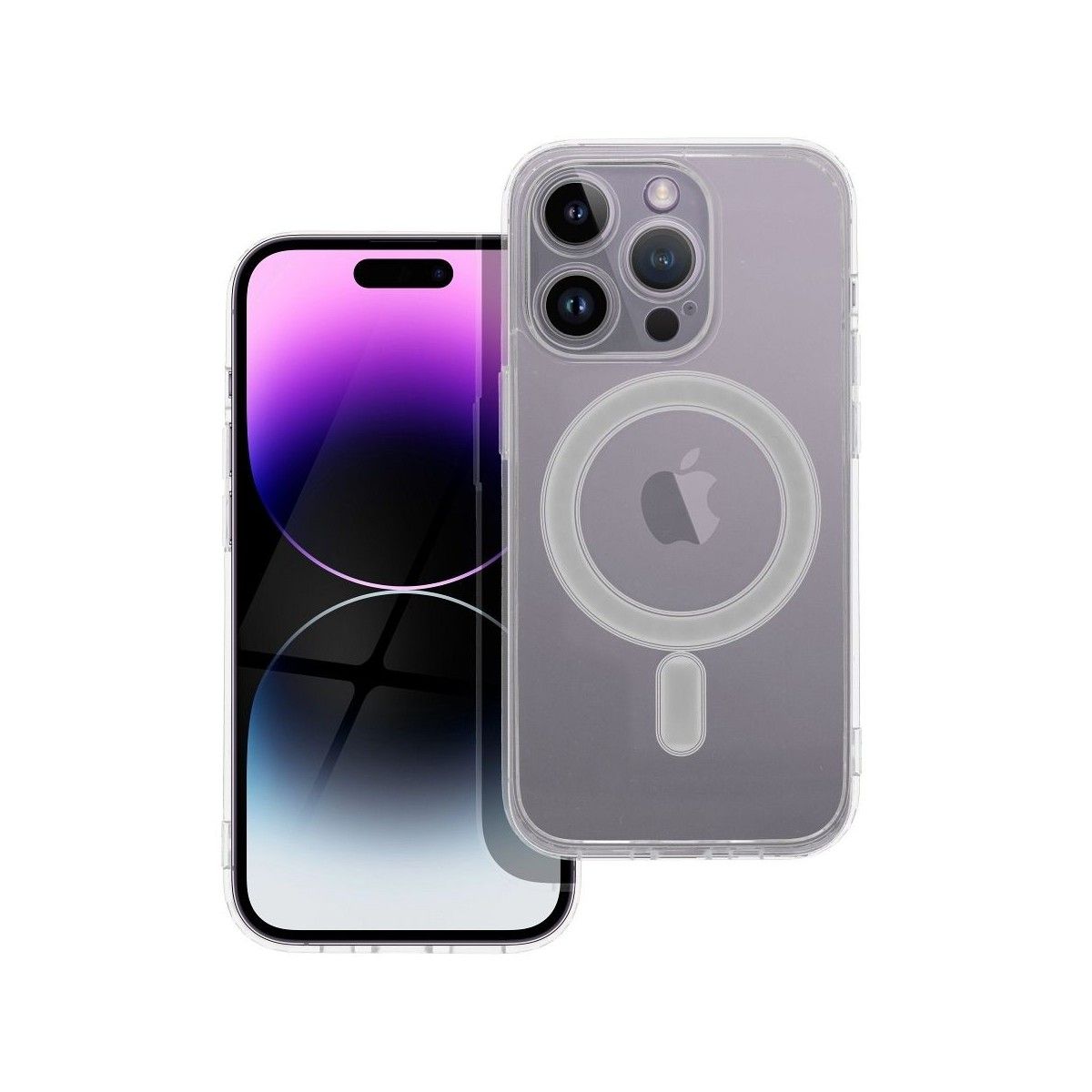 Funda Magnética Transparente para iPhone 14 Pro (6.1)
