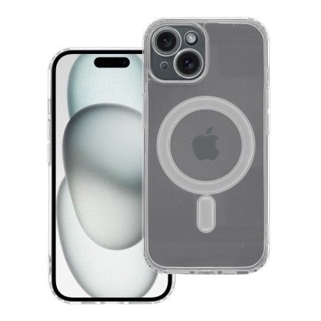 Funda Magnética Transparente para Iphone 15 (6.1)