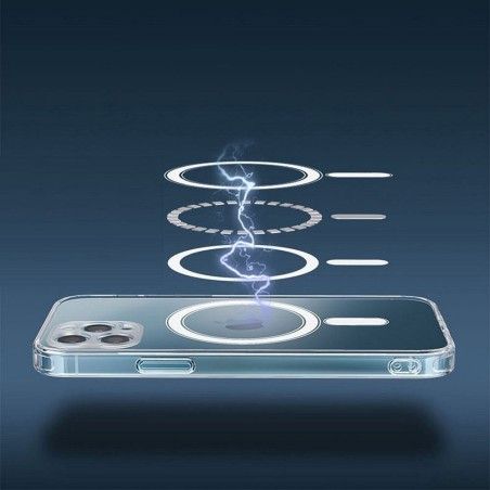 Funda Magnética Transparente para Iphone 15 (6.1)
