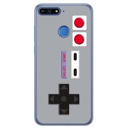 Funda Gel Tpu para Huawei Honor 7A / Y6 2018 Diseño Consola Dibujos