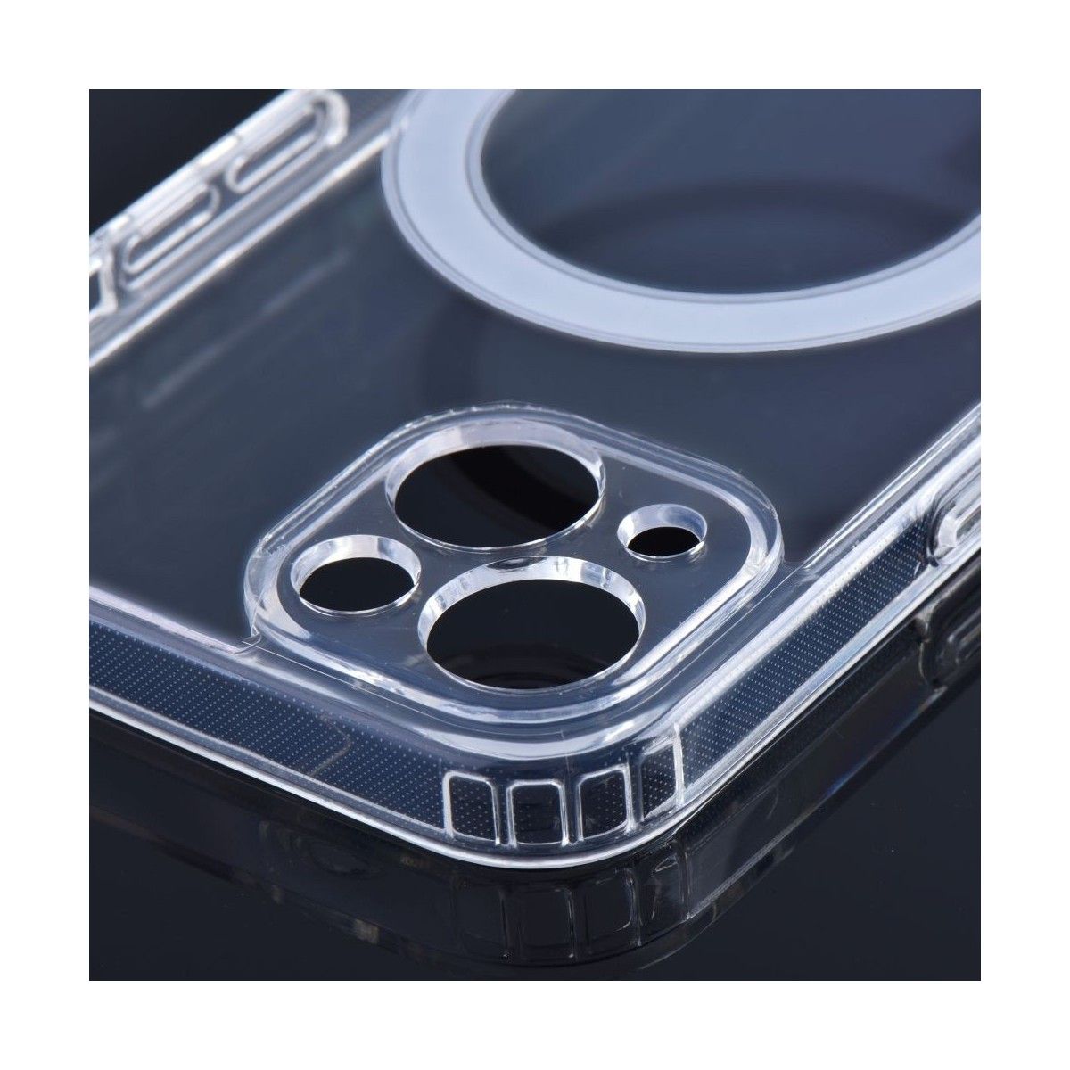 Funda Magnética Transparente para Iphone 15 Pro (6.1)