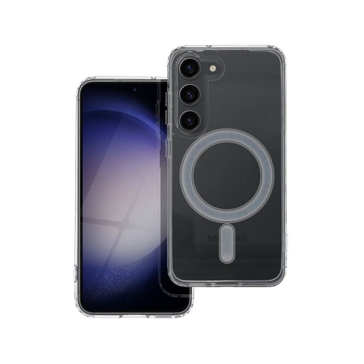 Funda Magnética Transparente para Samsung Galaxy S23 5G