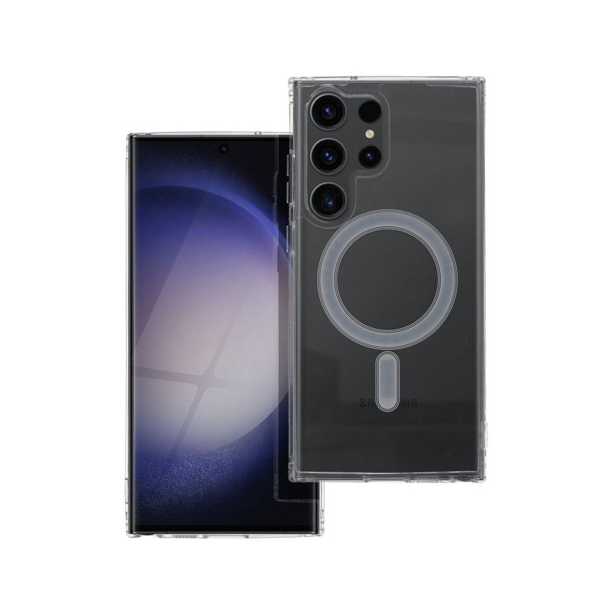 Funda Magnética Transparente para Samsung Galaxy S23 Ultra 5G
