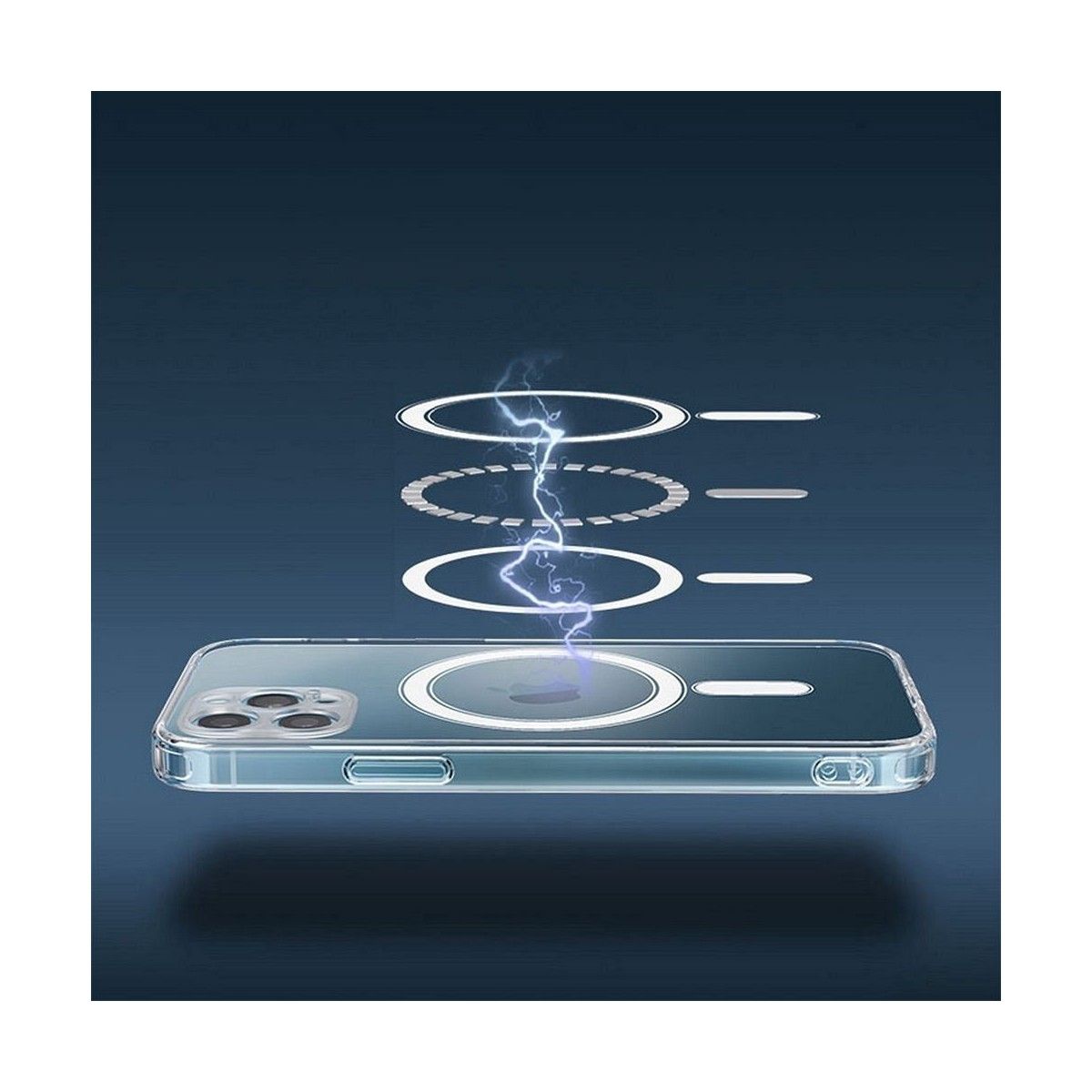 Funda Magnética Transparente para Samsung Galaxy S23 Ultra 5G