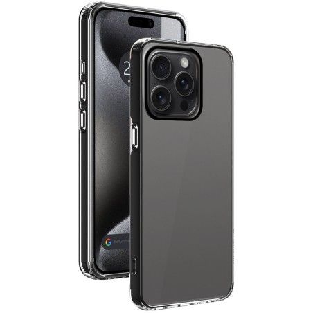 Funda Híbrida (PC + Tpu) Transparente para Iphone 15 Pro (6.1)