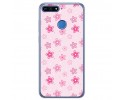 Funda Gel Tpu para Huawei Honor 7A / Y6 2018 Diseño Flores Dibujos