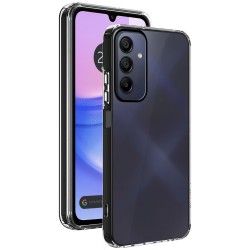Funda Híbrida (PC + Tpu) Transparente para Samsung Galaxy A15 4G / 5G