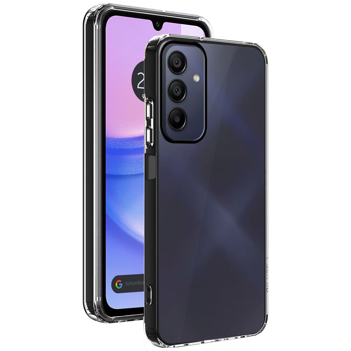 Funda Híbrida (PC + Tpu) Transparente para Samsung Galaxy A15 4G / 5G