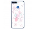 Funda Gel Tpu para Huawei Honor 7A / Y6 2018 Diseño Flores Minimal Dibujos