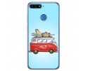 Funda Gel Tpu para Huawei Honor 7A / Y6 2018 Diseño Furgoneta Dibujos