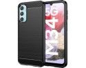 Funda Gel Tpu Tipo Carbon Negra para Samsung Galaxy M34 5G