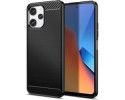 Funda Gel Tpu Tipo Carbon Negra para Xiaomi Redmi 12