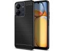 Funda Gel Tpu Tipo Carbon Negra para Xiaomi Redmi 13C