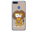 Funda Gel Tpu para Huawei Honor 7A / Y6 2018 Diseño Leon Dibujos
