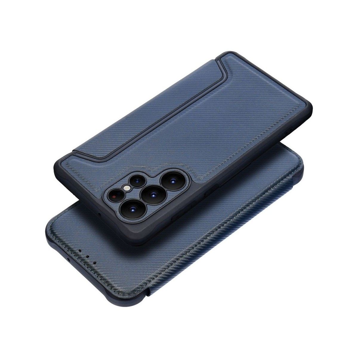 Funda Libro Magnética Antigolpes para Samsung Galaxy S24 Ultra 5G color Azul