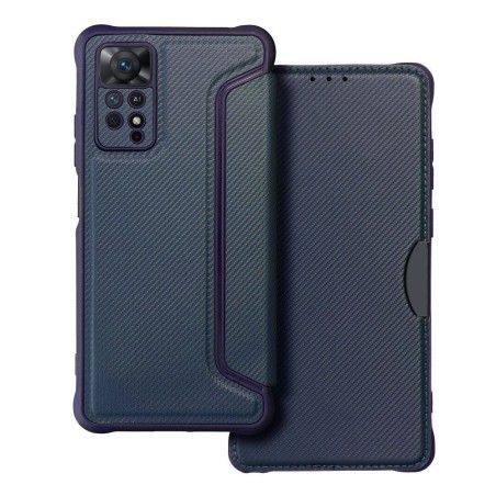 Funda Libro Magnética Antigolpes para Xiaomi Redmi Note 12 Pro 4G color Azul